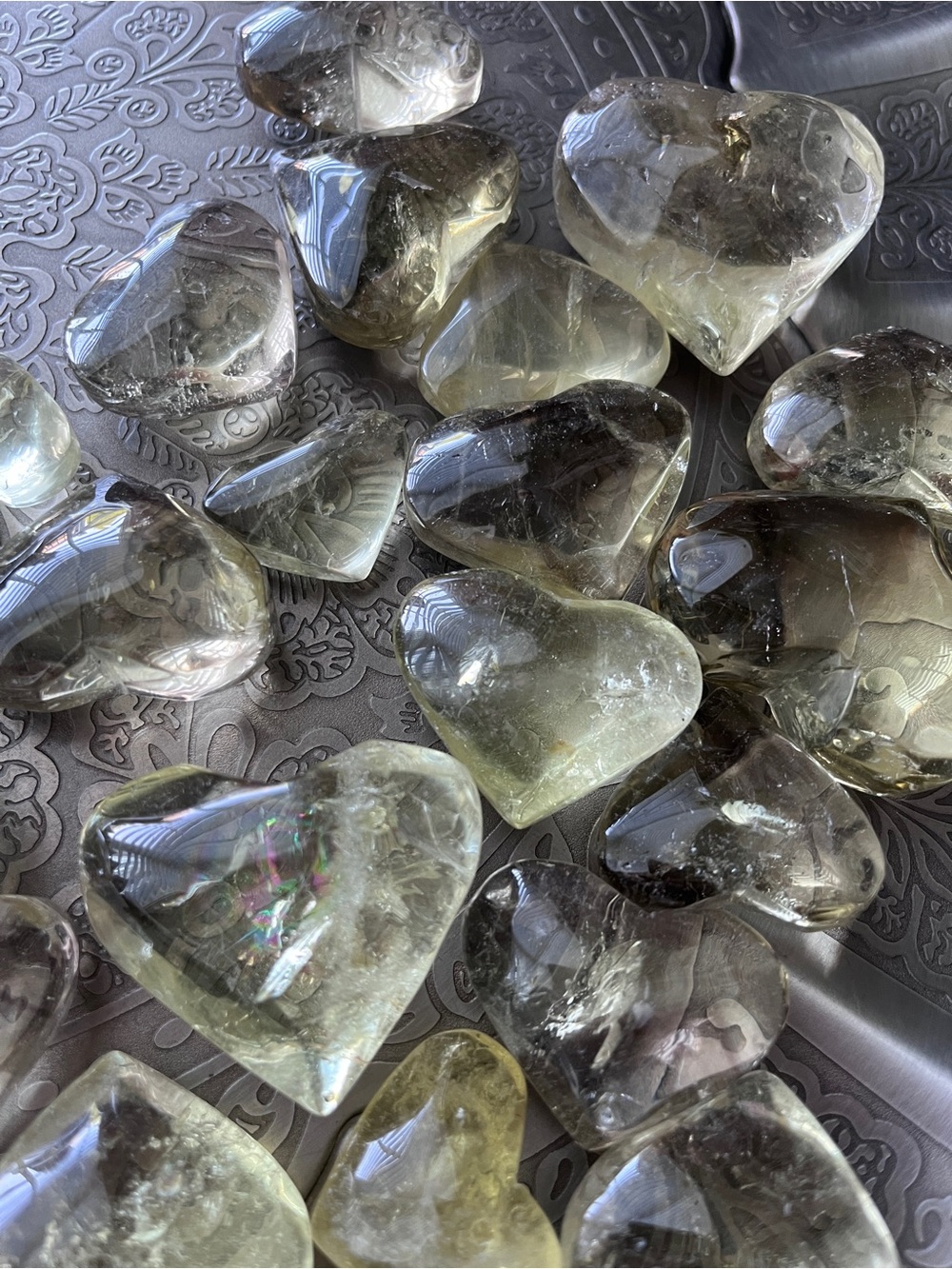 Citrine heart - Picture 3 of 6